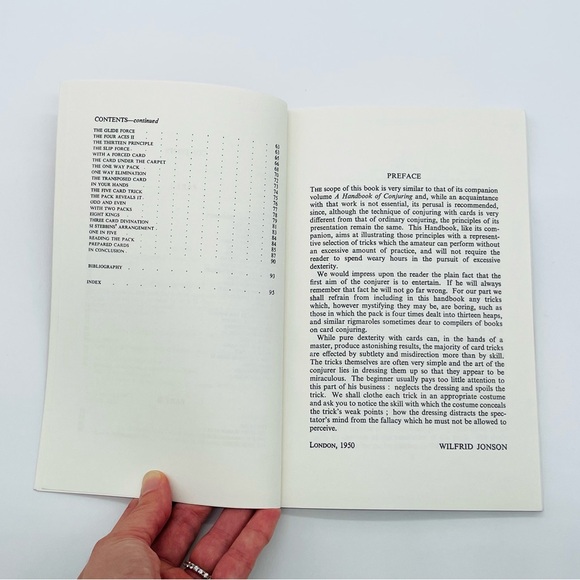 GUC “Card Tricks for Beginners” Paperback Book by Wilfrid Jonson - Picture 8 of 11